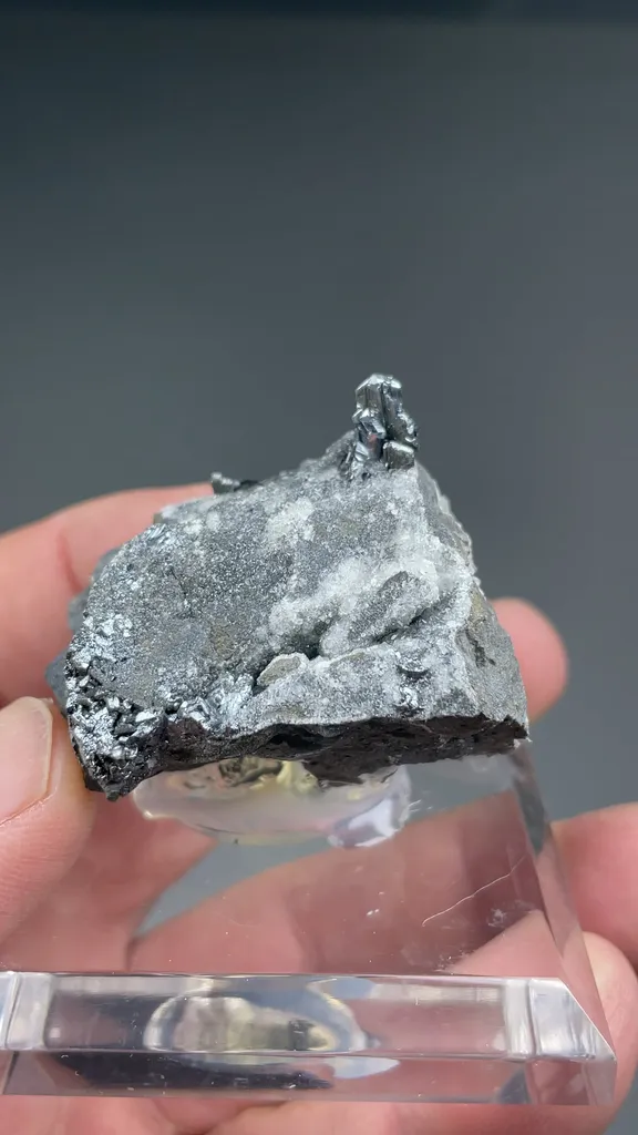 Chalcocite with Calcite, Pyrite - image 2