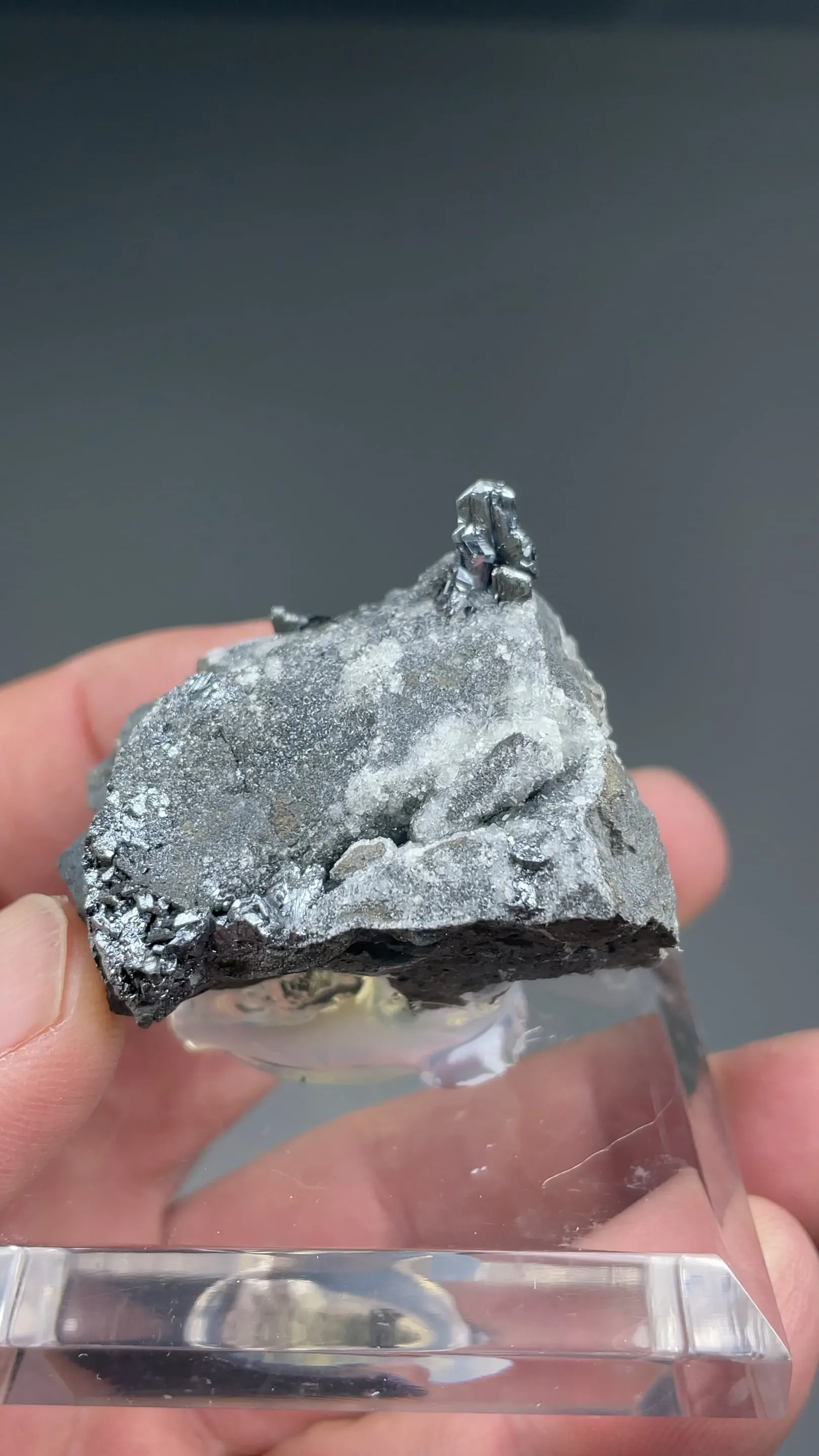 Chalcocite with Calcite, Pyrite - image 2