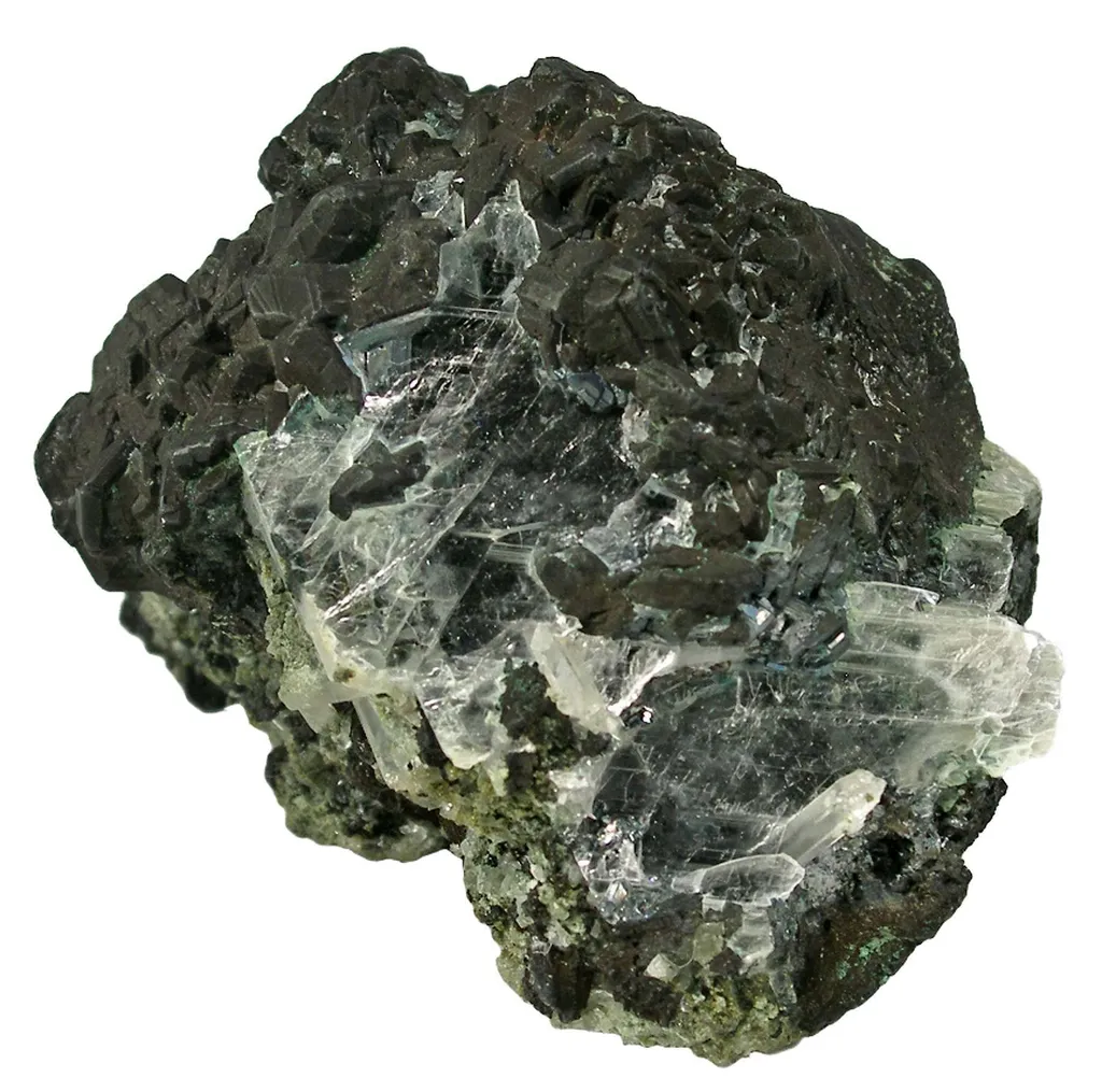 Chalcocite With Gypsum - image 2