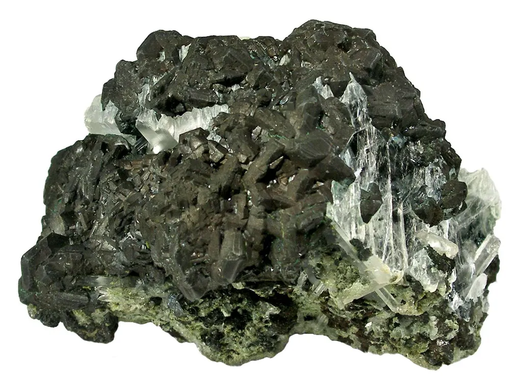 Chalcocite With Gypsum image