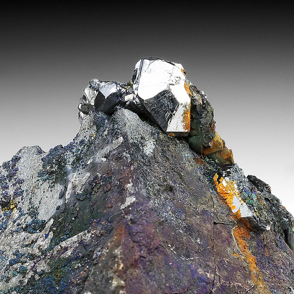Chalcocite with Pyrite image