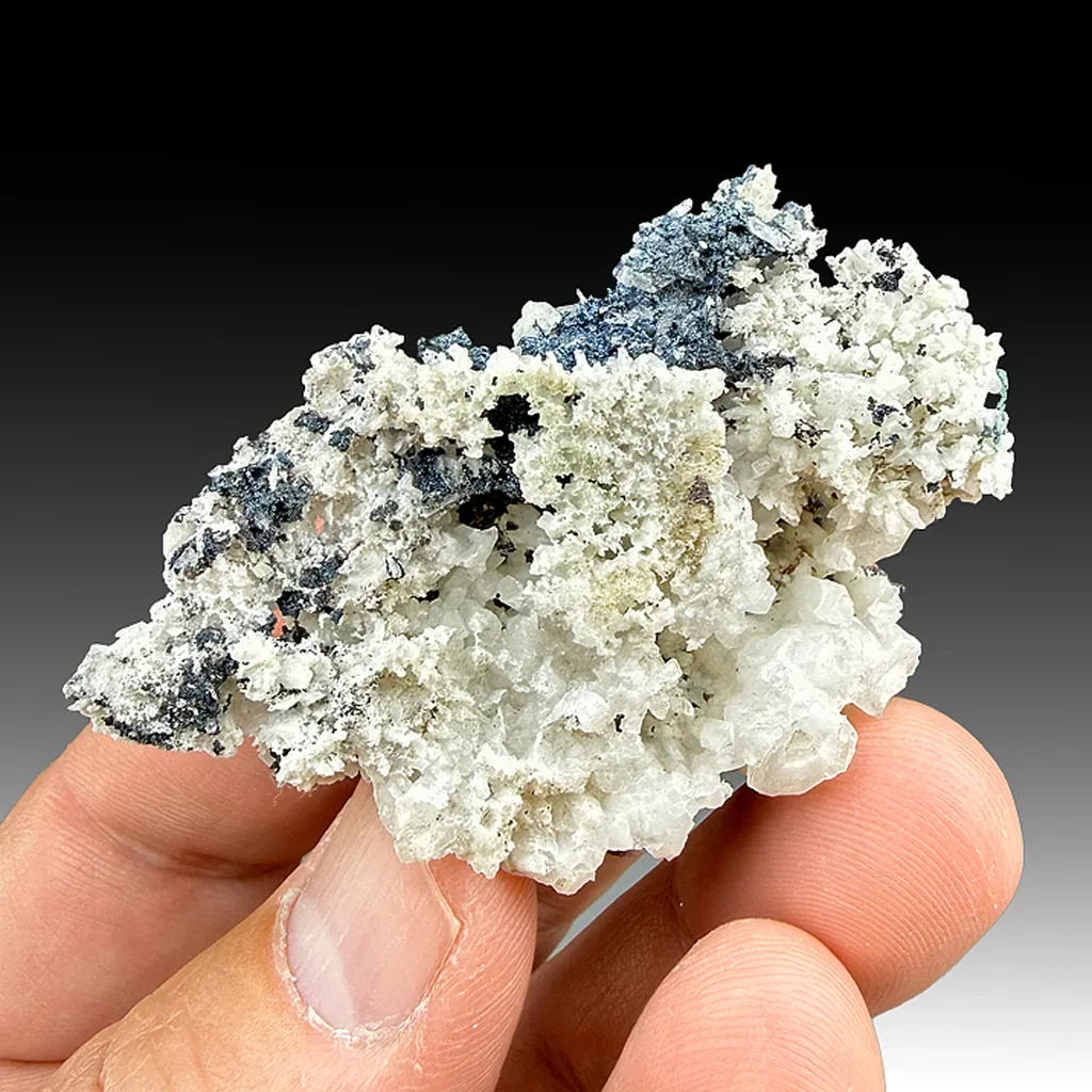 Chalcocite with Quartz image