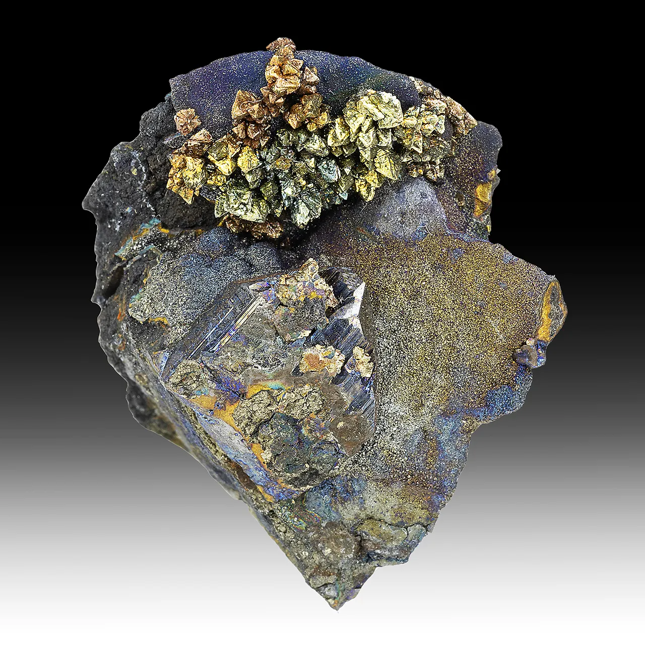 Chalcocite with Sb rich Tennantite - image 1