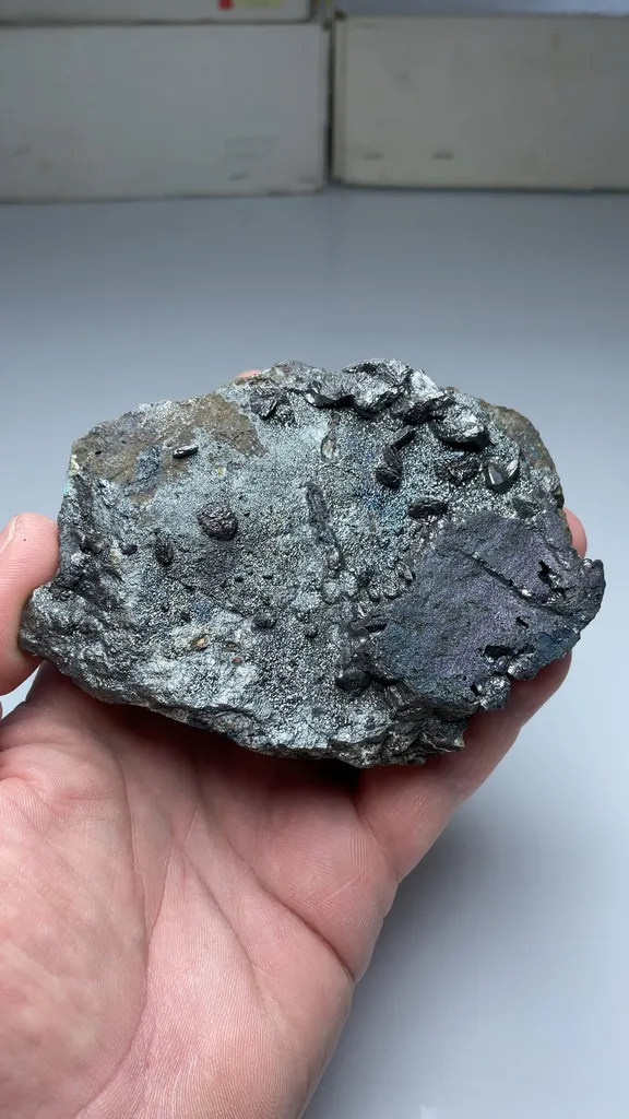 Chalcocite with Tennantite-Fe, Pyrite - image 2