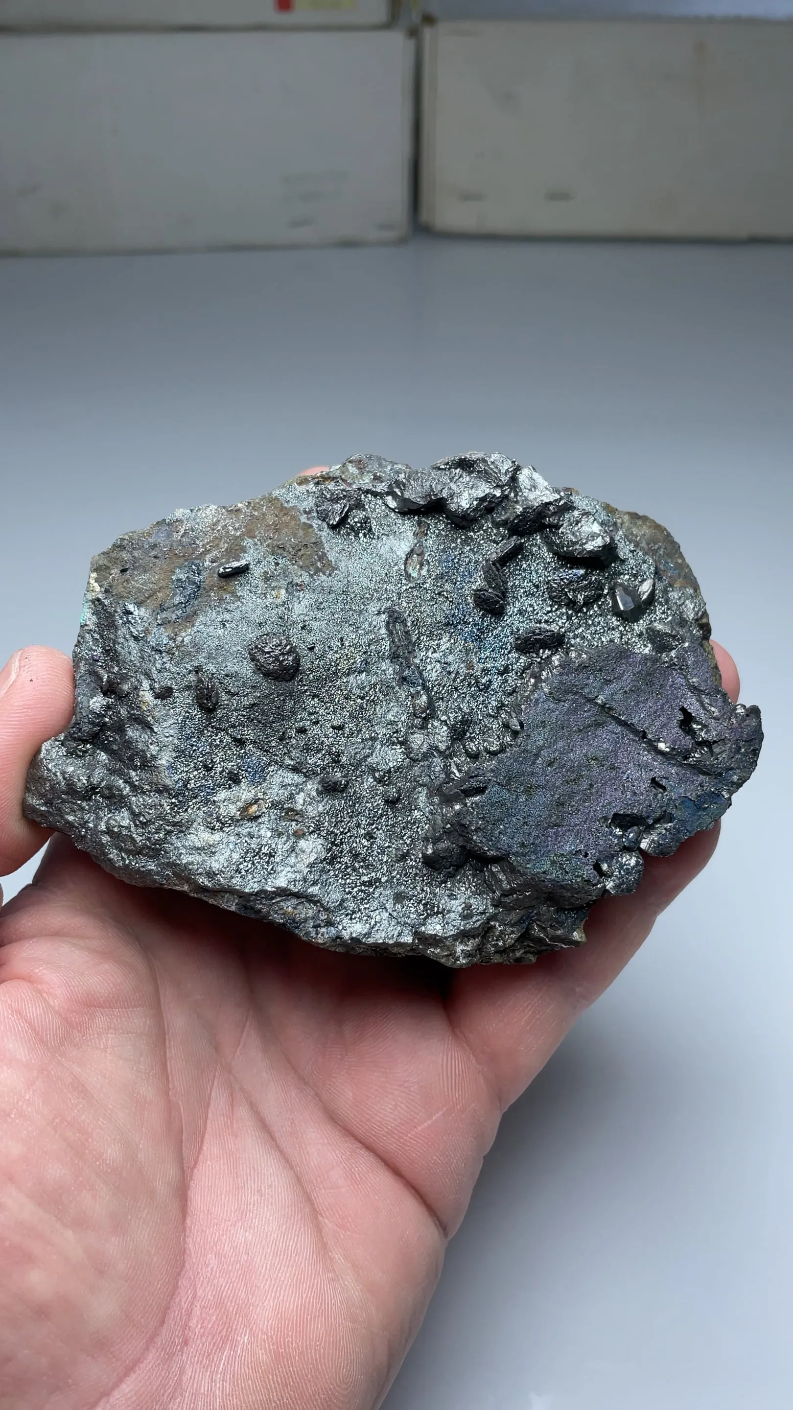 Chalcocite with Tennantite-Fe, Pyrite - image 2