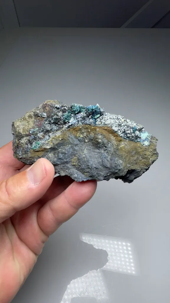 Chalcocite with Tennantite-Fe, Pyrite - image 2