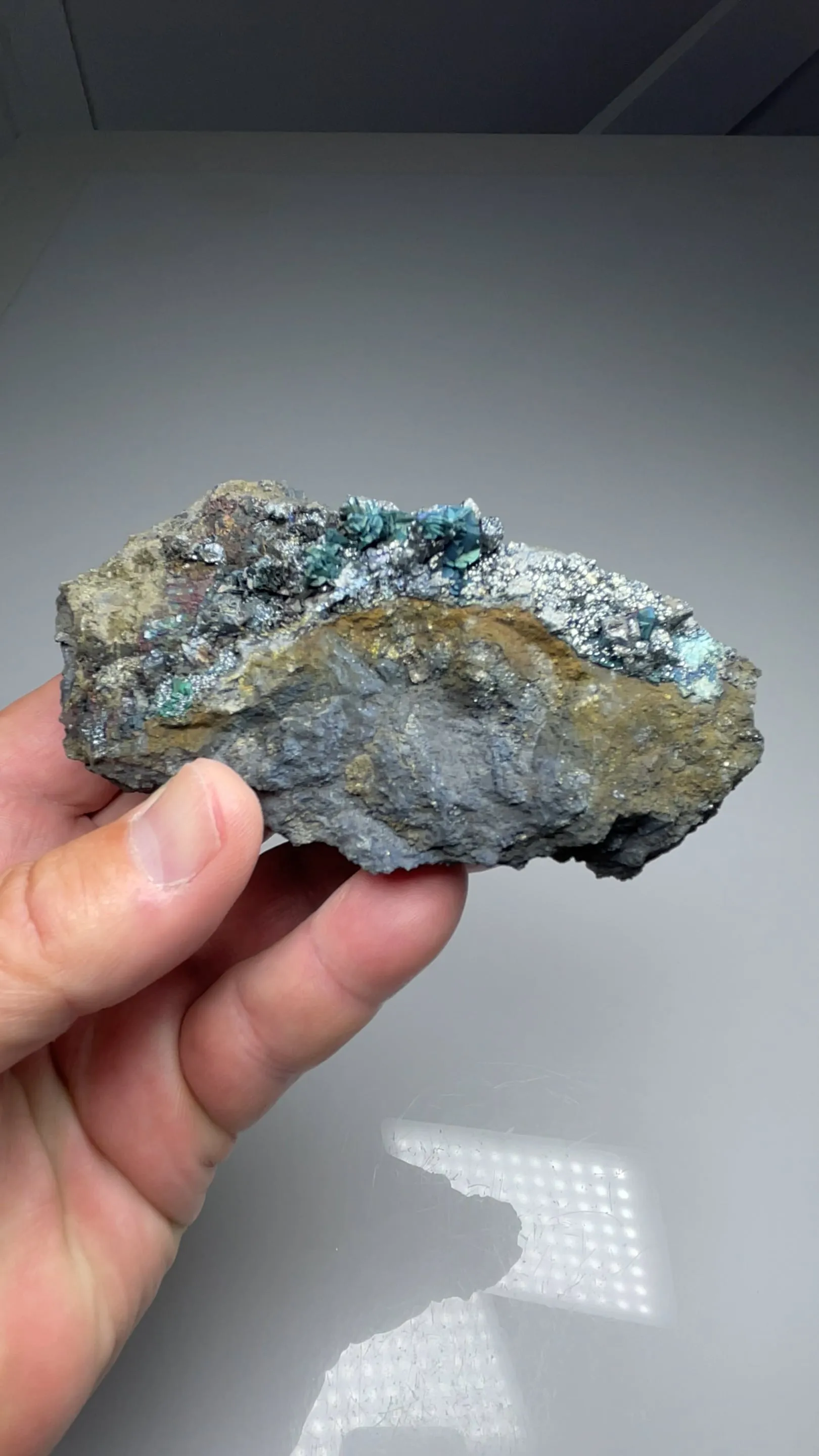 Chalcocite with Tennantite-Fe, Pyrite - image 2