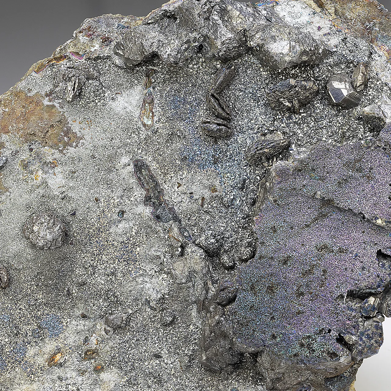 Chalcocite with Tennantite-Fe, Pyrite - image 1
