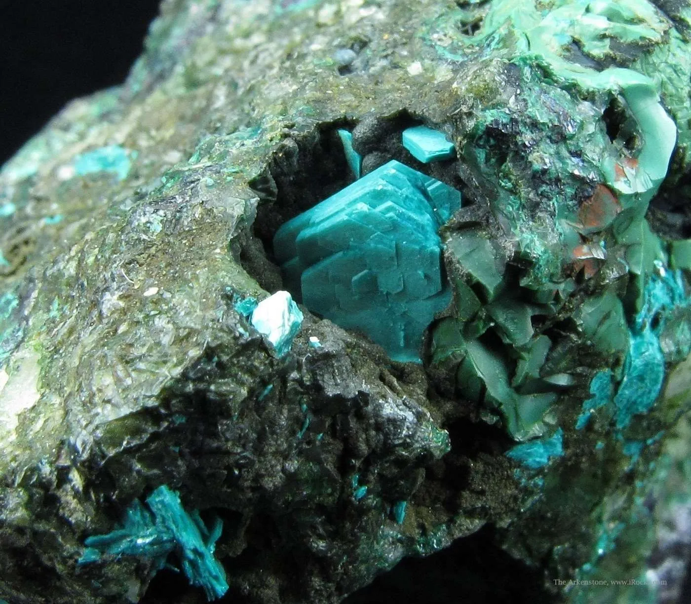 Chalcophyllite - image 3