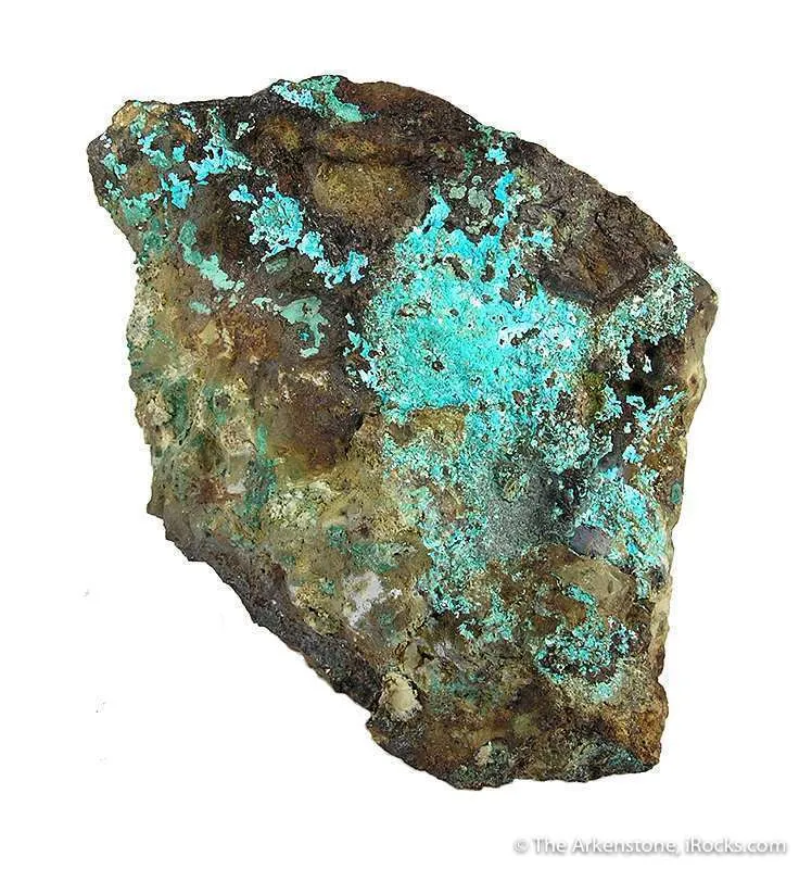 Chalcophyllite (Large Piece!) image