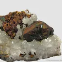 Chalcopyrite and Digenite on Quartz - image 4