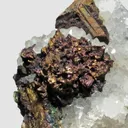 Chalcopyrite and Digenite on Quartz - image 2