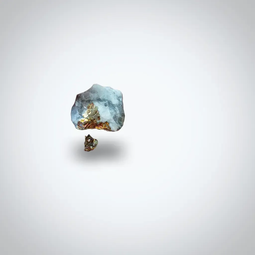 Chalcopyrite and Quartz from Nigeria