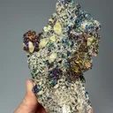 Chalcopyrite, Calcite on Dolomite - image 1