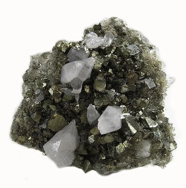 Chalcopyrite, Calcite, Quartz image