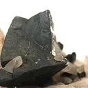 Chalcopyrite Coated With Tetrahedrite on Quartz - image 3