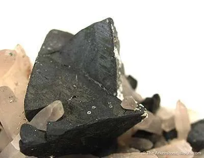 Chalcopyrite Coated With Tetrahedrite on Quartz - image 3