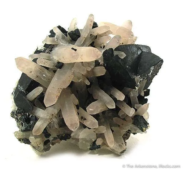 Chalcopyrite Coated With Tetrahedrite on Quartz - image 2