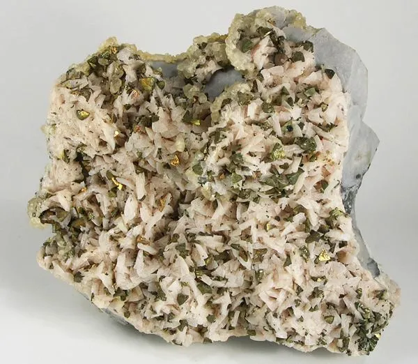 Chalcopyrite, Dolomite, Calcite image