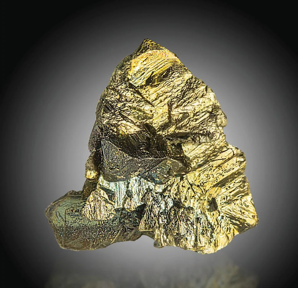 Chalcopyrite from Balmat mine at Balmat, Fowler, St. Lawrence County, New York, USA image