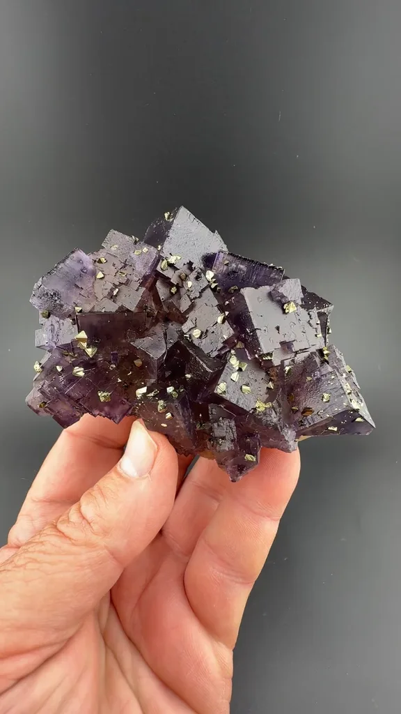 Chalcopyrite from Denton Mine, Harris Creek Mining Sub-District, Hardin County, Illinois, USA - image 2
