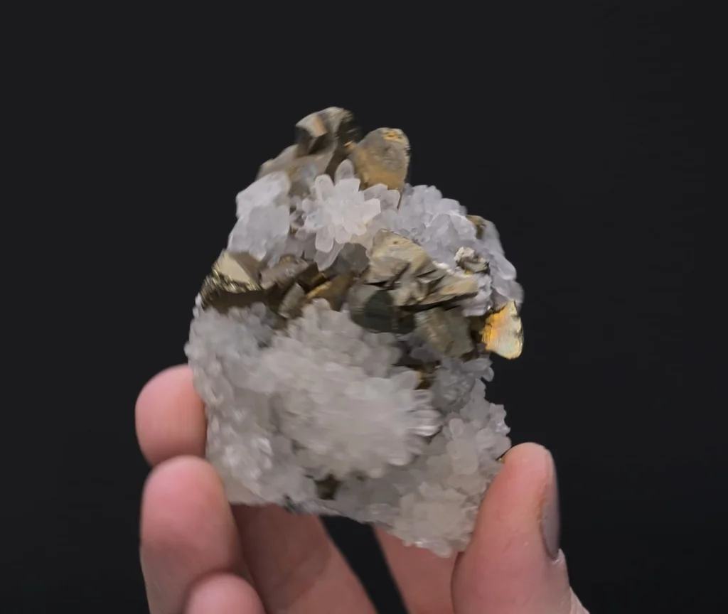 Chalcopyrite from Huarón mine, Huarón mining district, Huayllay District, Pasco, Peru image