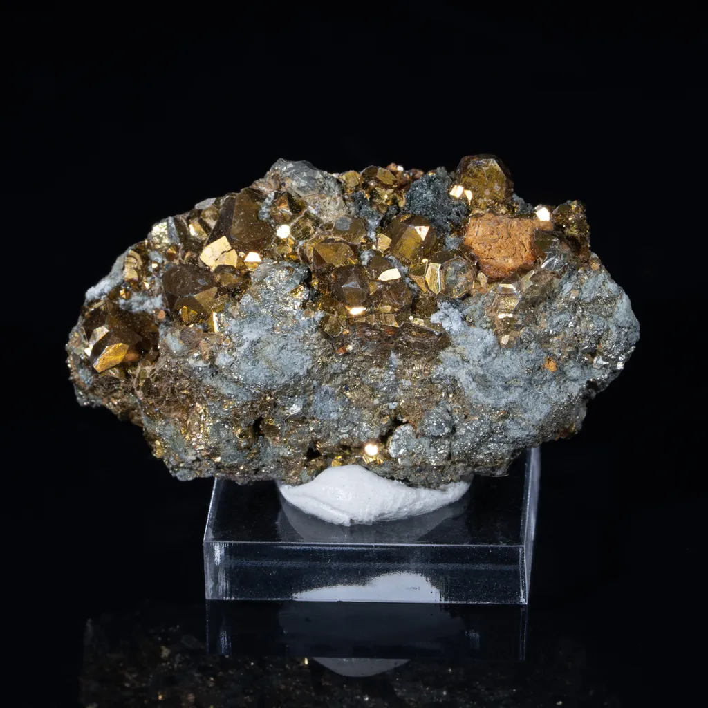 Chalcopyrite from Italy, Livorno Province, Elba Island