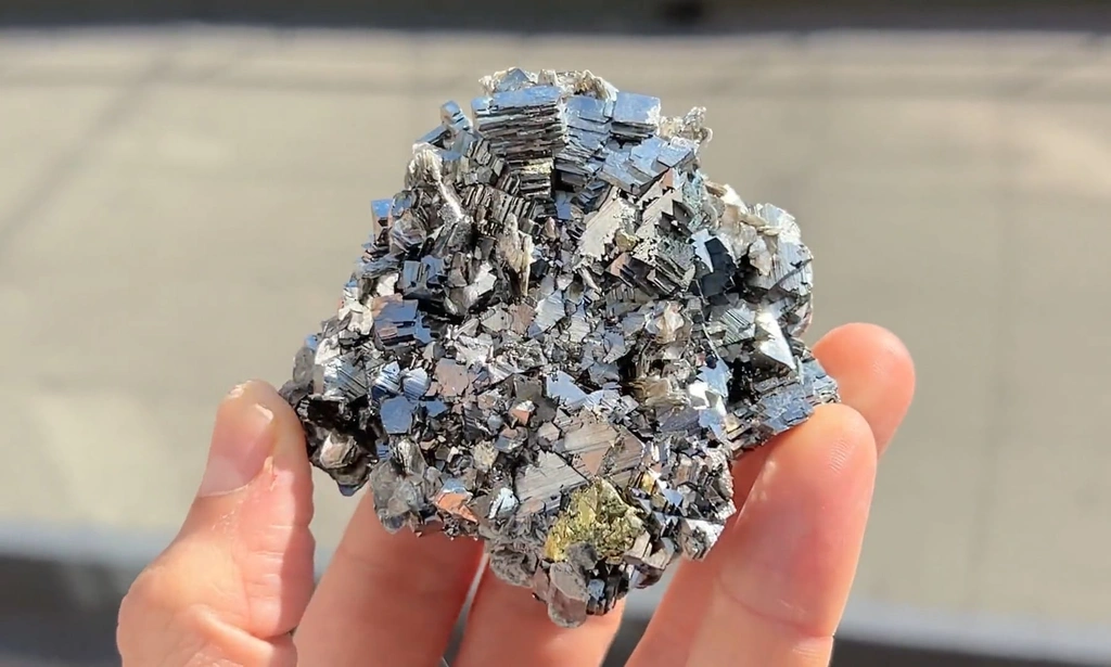 Chalcopyrite from Panasqueira, Panasqueira Mines, Portugal - image 2