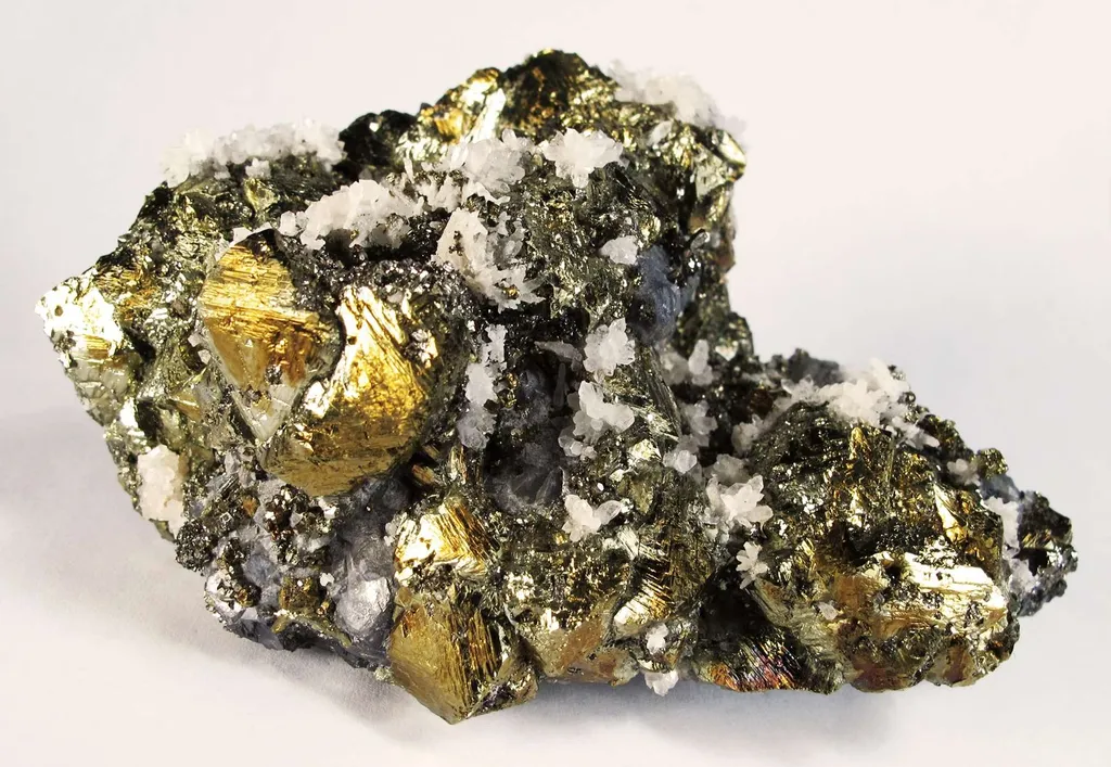 Chalcopyrite, Galena and Quartz image