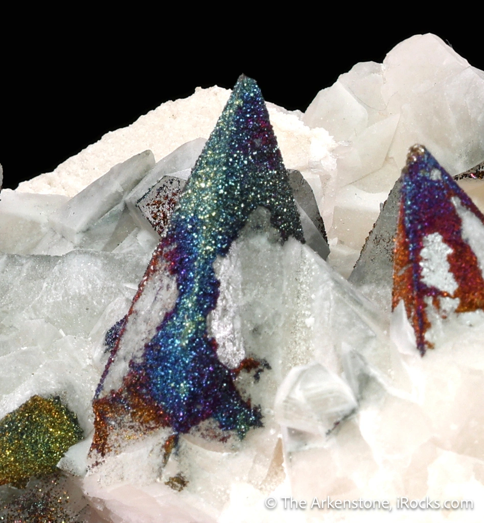 Chalcopyrite on Calcite image