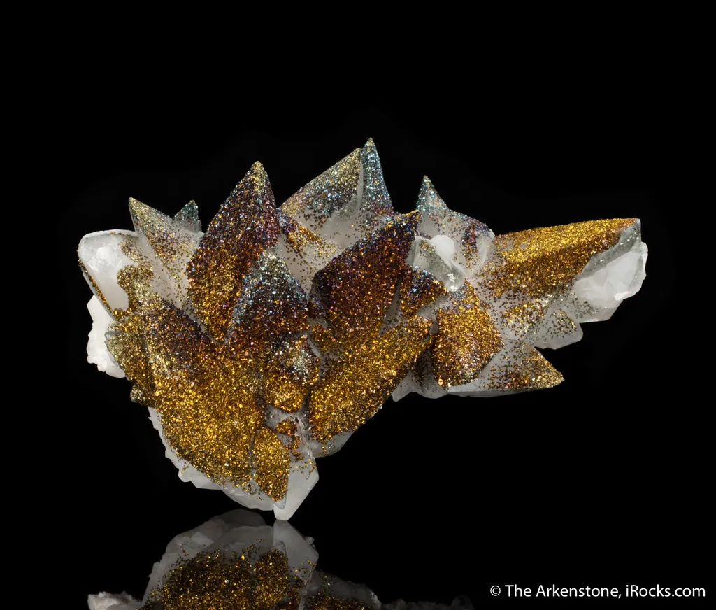 Chalcopyrite on Calcite - image 2