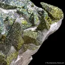 Chalcopyrite on Calcite - image 3