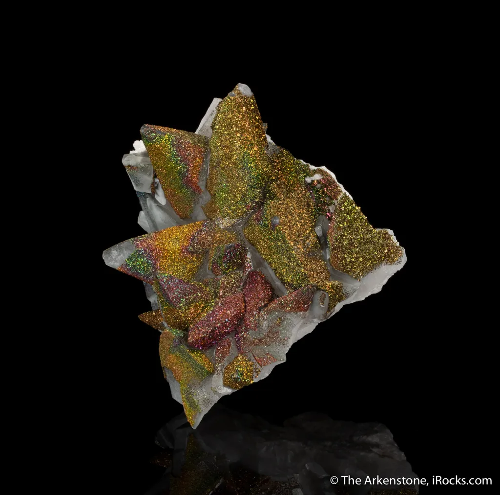 Chalcopyrite on Calcite - image 2