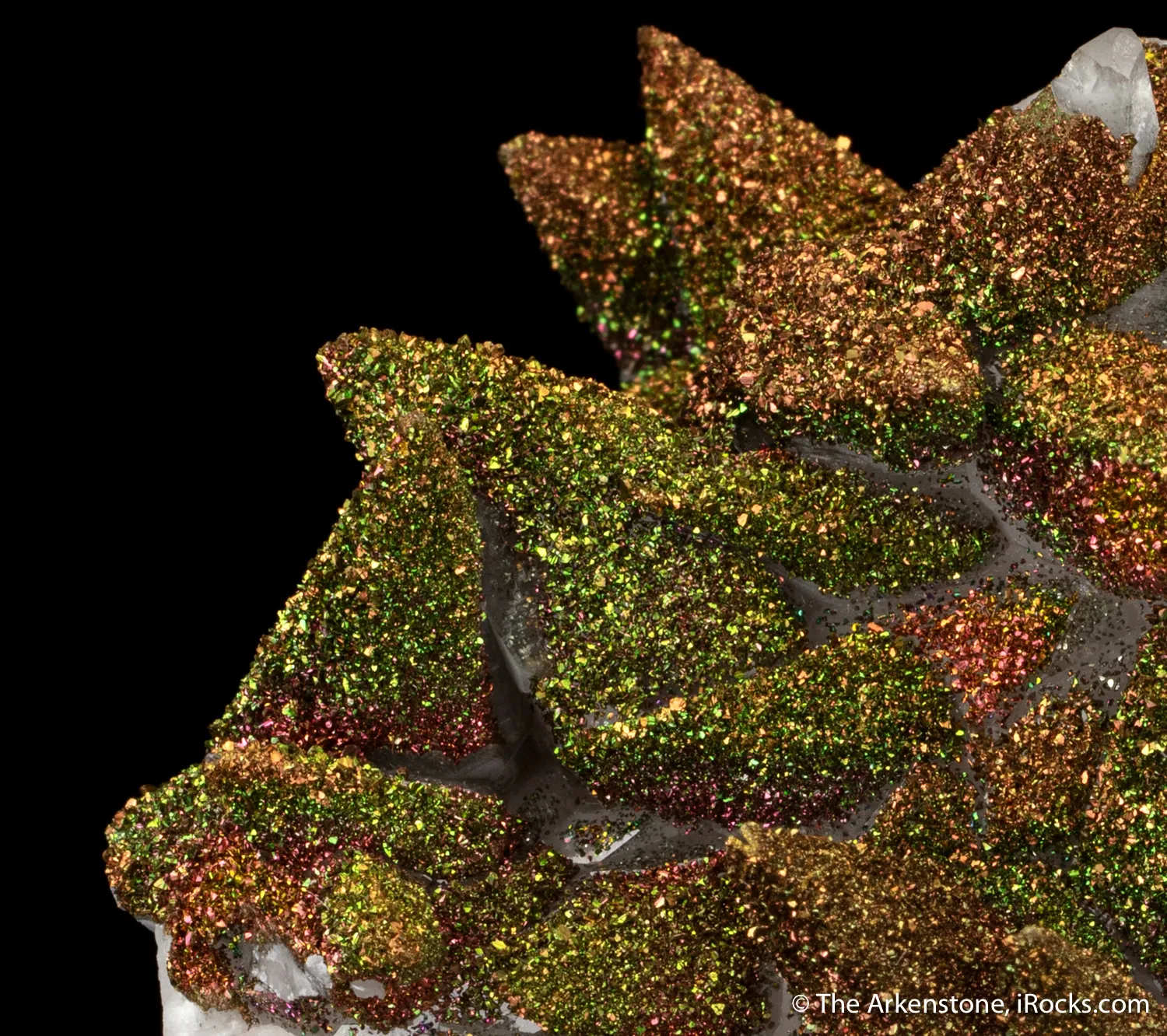 Chalcopyrite on Calcite - image 4