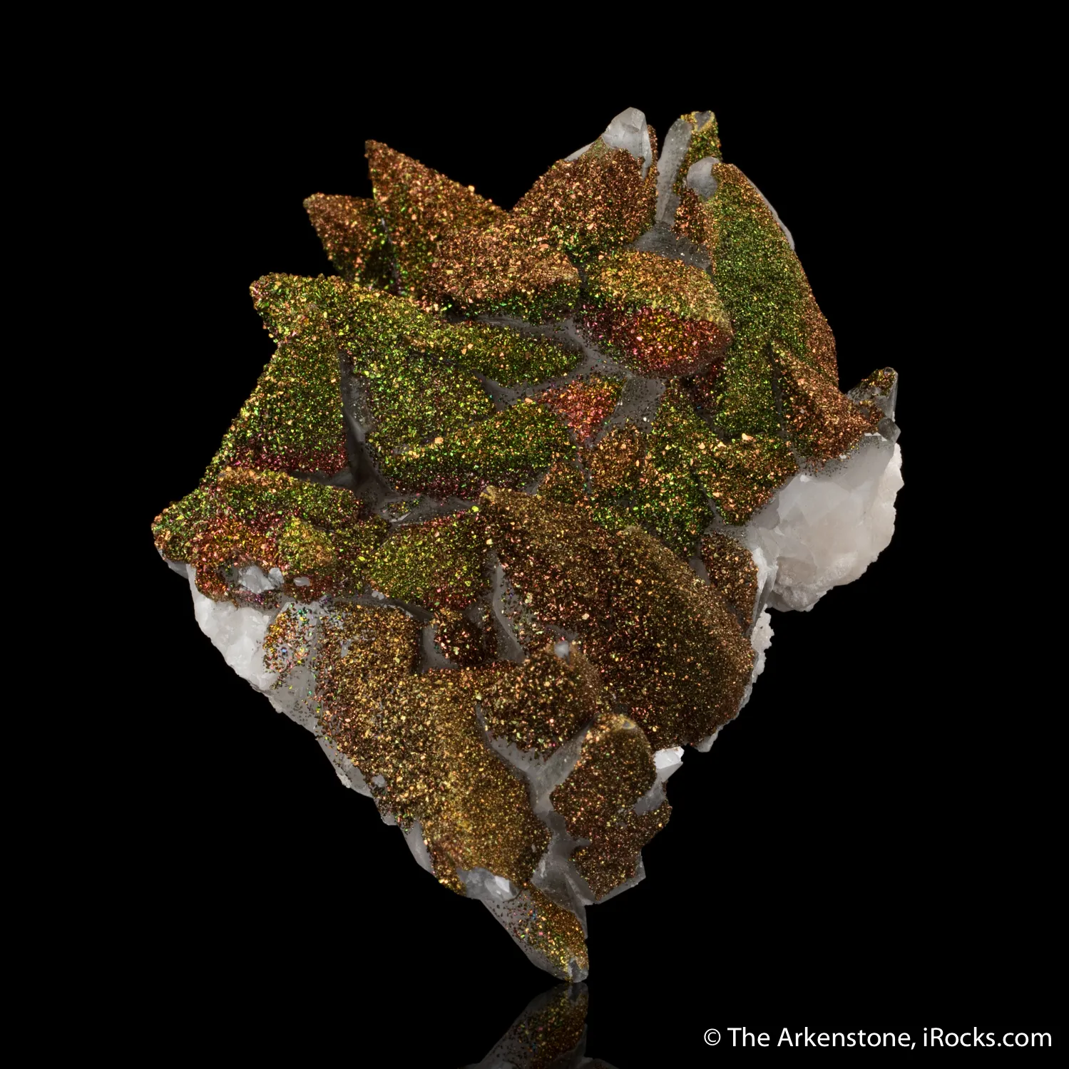Chalcopyrite on Calcite - image 7