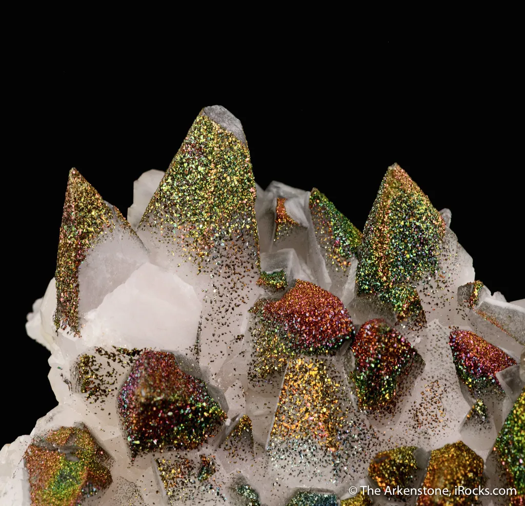 Chalcopyrite on Calcite image