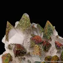 Chalcopyrite on Calcite - image 1
