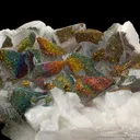 Chalcopyrite on Calcite - image 2