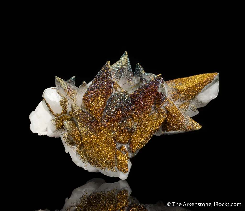 Chalcopyrite on Calcite - image 3