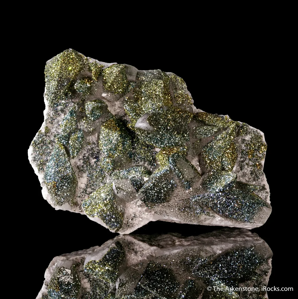 Chalcopyrite on Calcite - image 5