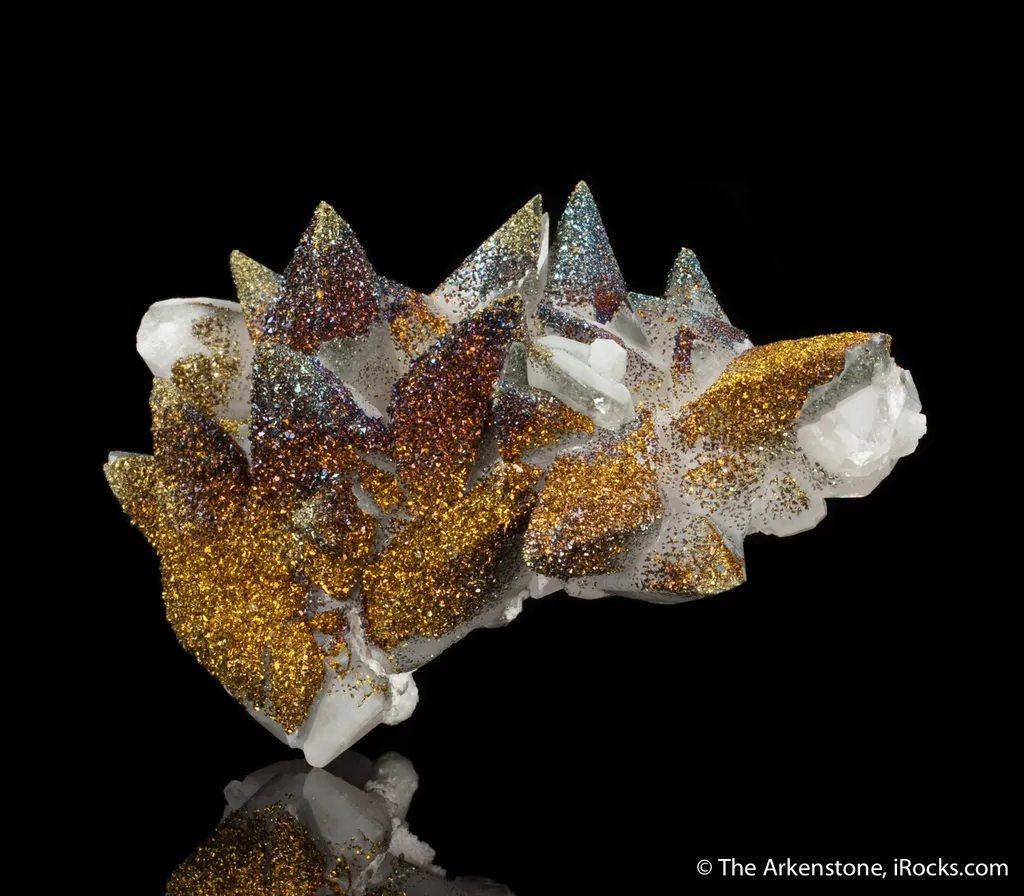 Chalcopyrite on Calcite - image 4
