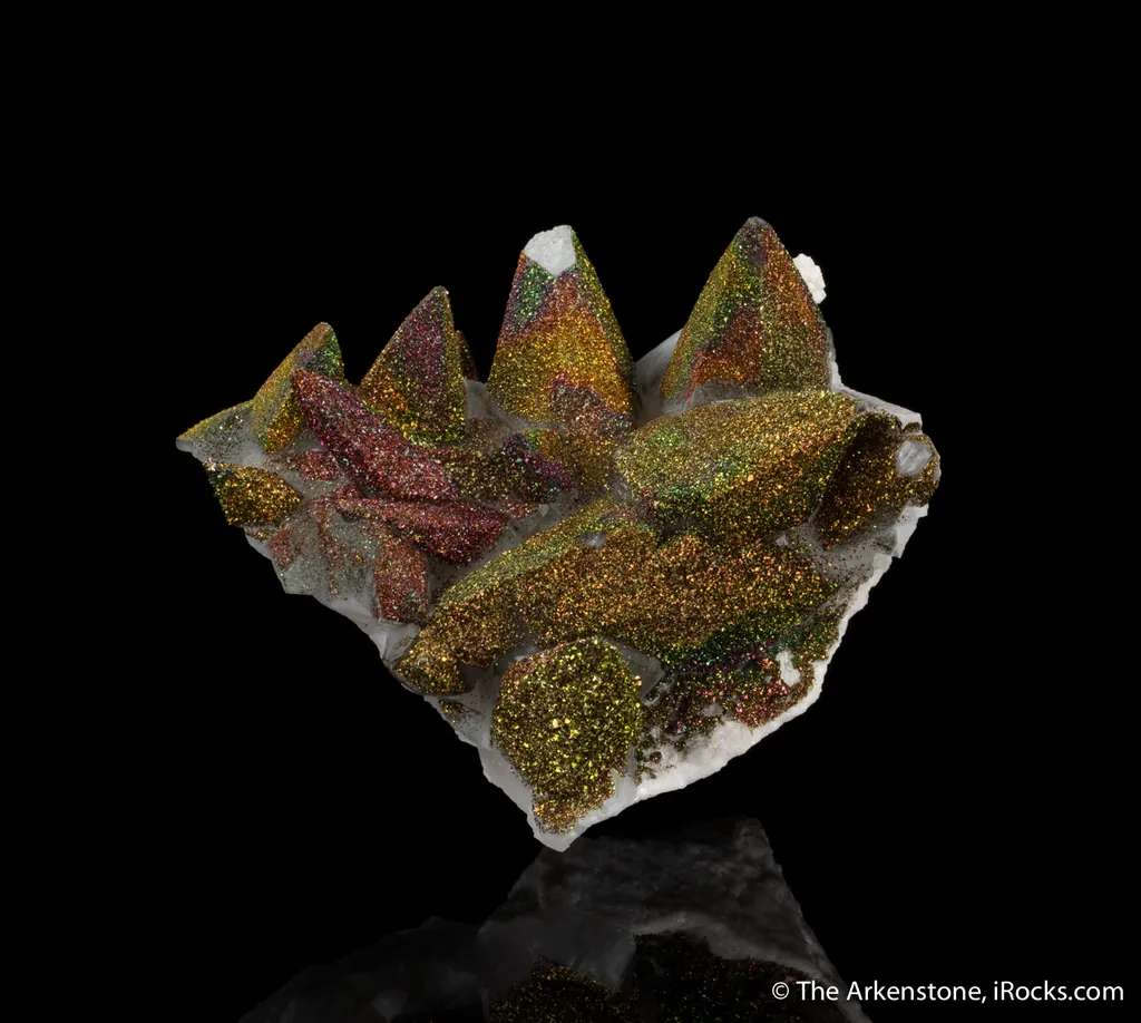 Chalcopyrite on Calcite image