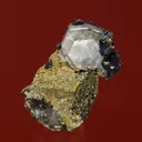 Chalcopyrite on Fluorapatite - image 1