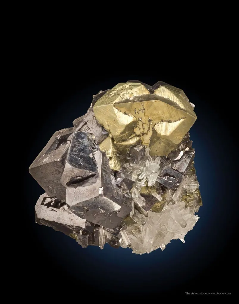 Chalcopyrite on Galena - image 4