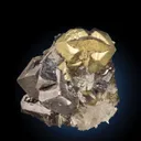 Chalcopyrite on Galena - image 4