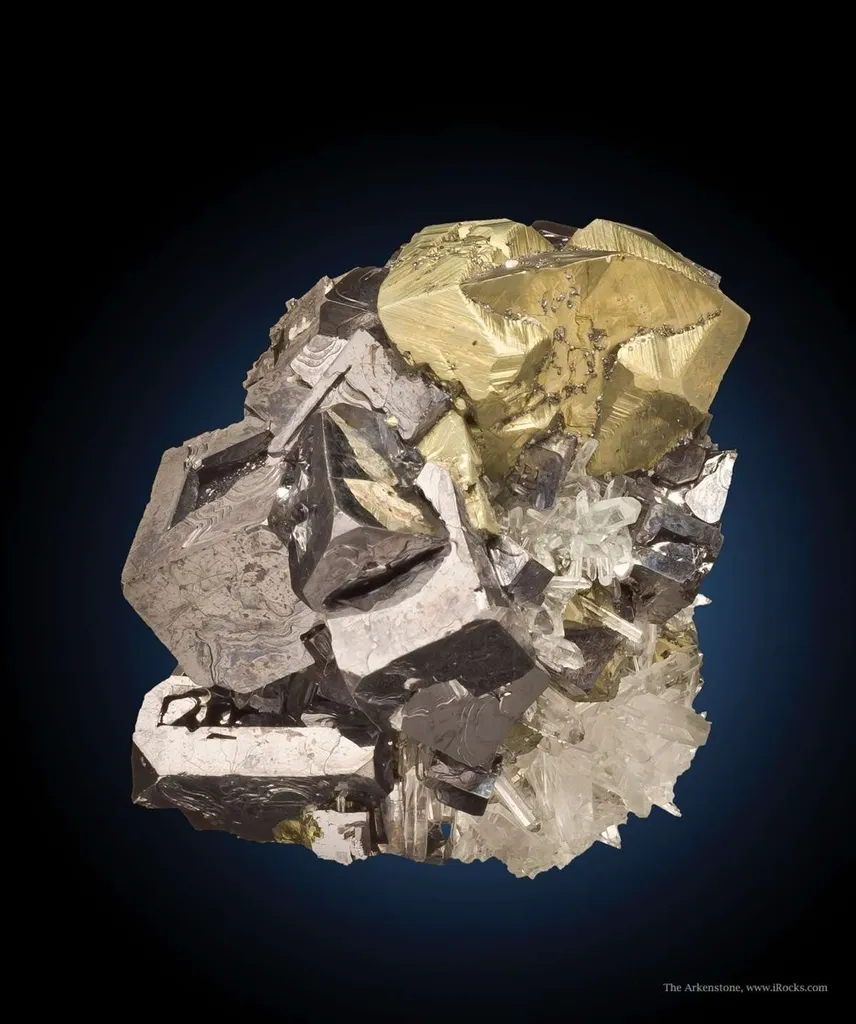 Chalcopyrite on Galena - image 3
