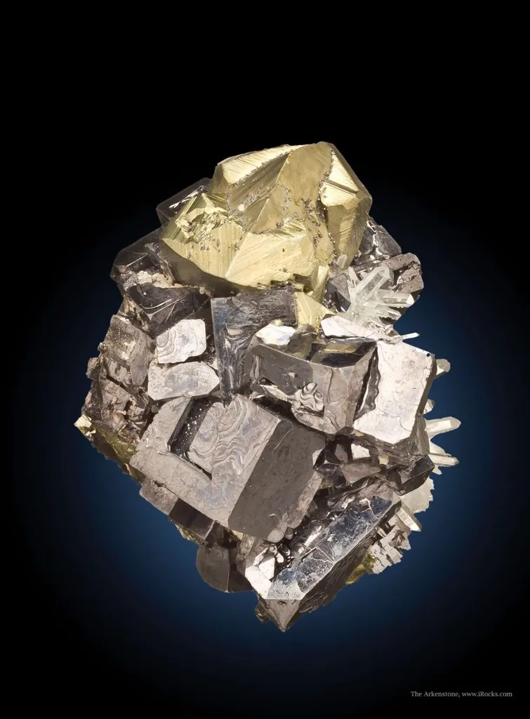 Chalcopyrite on Galena - image 2