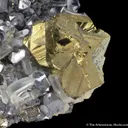 Chalcopyrite on Galena and Quartz with Pyrite - image 5