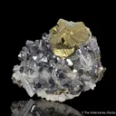 Chalcopyrite on Galena and Quartz with Pyrite - image 2