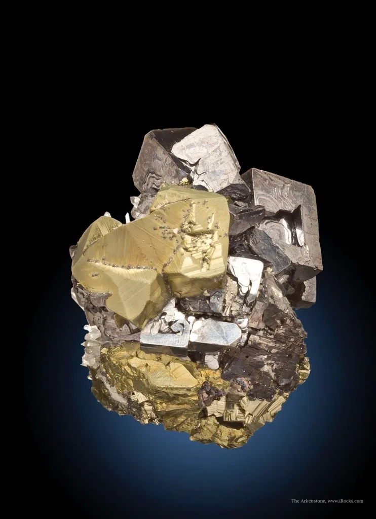 Chalcopyrite on Galena - image 5